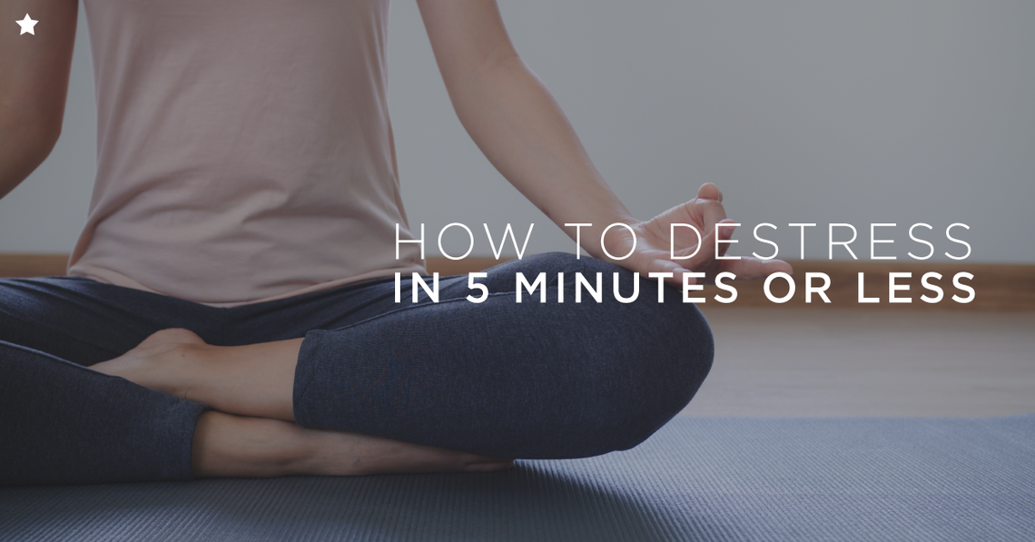 How to Destress in 5 Minutes Integrity Staffing Solutions